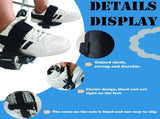 Wheelchair Restraint Shoes, Adjustable Footrest Safety Straps to Help Keep Feet Positioned on V1189-LC-RY-00416