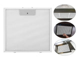 Kitchen Range Hood Filters, Set of 2, Plated ABS, , and Versatile Replacement V1369-AZ3-W-23374