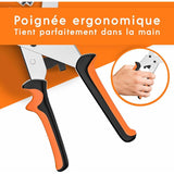 Professional Eyelet Punch Pliers - Minimal Effort - Punch Pliers With 100 Eyelets V1188-MS-227-1105