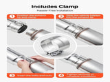 Elbow Exhaust Tip, 127mm Inlet, 152.4mm Outlet, 584mm Overall Length, Chrome Turn Down Exhaust Tip V952-PQWGZWGRK5INWJ6MB001V0