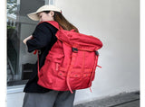 Red Trendy Street Style Backpack - Large Capacity for Hiking, Students & Everyday Use V888-ELOSUNG17257