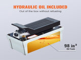 Air Hydraulic Pump, 10,000 PSI 1/2 Gal Reservoir, NPT 3/8" Oil Outlet, NPT 1/4" Inlet, 6.6 ft Pipe, V952-HSMJTELECTRIC8F6HV0