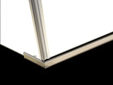 Shower Screen 1200x700x1900mm Framed Safety Glass Pivot Door By Della Francesca V63-829111