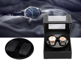 Automatic Watch Winder Box for Mechanical Watch USB Plugin Display Case Leather Style V1294-YM0901-3117210002711