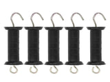5Pcs Electric Fence Handle Insulated Gate Grip Bar with Metal Hook for Farm Pasture V1294-YM0717-3111220230211