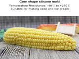 3D Corn Silicone Mold, Baking Molds Dessert Mould Shaped Candle for Mousse Cake, Pastry, Chocolate, V1259-DP01-A-821
