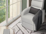 Home Recliner Chair - Linen Fabric Sofa Lounge Armchair SHILOH GREY V274-FT-RC-6501FA-GY