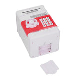 Electronic Money Saving Box ATM Password Cash Money Bank Security Lock Box for Children KidRed V1294-YM0523-3117210207212