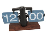 Digital Flip Down Clock Retro Automatic Turning Battery Operated Mechanical Clock for Home Room V1294-YM0710-3115230113212