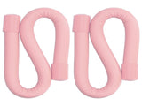 Yoga Weight Ring Elastic Adjustable Durable Household Unisex Wrist Weights for Sports RunningPink V1294-YM0901-3117210148312