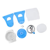 Hand Crank Shaved Ice Machine Stainless Steel Blades Safe Portable Ice Crusher for Home Restaurants V1294-YM0716-3113220160411