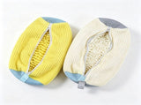 2 mesh shoe laundry bags with 360 &deg soft brush - machine washable travel shoe bag, suitable for all V1370-AZ4-25372