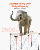 Portable Folding Workstand, 1266 x 665 mm Collapsible Workbench, 1135 kg Weight Capacity, No V952-BXSGZTPPSL4F8JA6T001V0