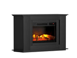 Devanti Electric Fireplace Fire Heater 2000W Black EFL-B-2000-FRAME-BK
