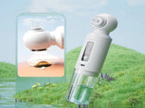 Six-head blackhead cleaner with electric vacuum suction for deep pore cleaning. USB-rechargeable V1232-HTQJY001