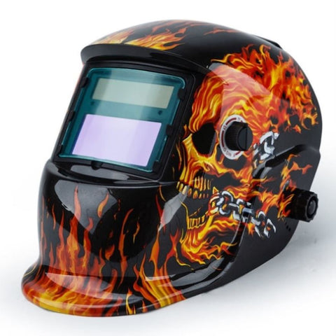 ROSSI Solar Auto Darkening Welding Helmet Mask MIG/ARC/TIG Welder Machine V219-WH4000-FIRE