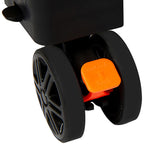 Pawz Pet Carrier 4 Wheel Portable Rolling Foldable PT1255-GY