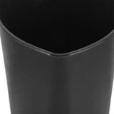 Creative Black Flower Bucket Plastic Container for Home and Office V1366-AZ2-W-21154