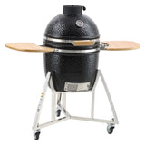 Portable Charcoal Propane Gas Grills with Cover and Cart, Heavy Duty Stainless Steel BBQ V952-TCYXLYC1834505GFZV0