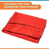 Transport Stretcher for Dogs - Emergency Animal Carrier with Safety Strap - 250 Pound Weight Limit V1259-DP01-A-3506