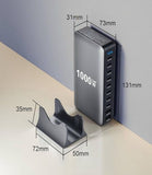 1000W GaN Fast Charging Station 10Ports USB&Type-C for iPhone, Laptops, MacBook V201-GAN1000BL8AU