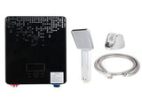 6500W 220V Instant Heating Electric Water Heater Digital Display with Shower Head Kit Black V1294-YM0901-3112210041511