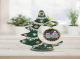 Christmas Decoration Art Christmas Tree Diamond Painting Crystal DIY Christmas Gift Decoration 24 x V1263-JX-1805