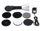 Automatic Electric Shoe Brush Handheld Shine Polisher Battery Or Plug Power V1294-YM0901-JY13710
