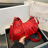 Shoulder Bags for Women, Crocodile Effect Retro Faux Leather Classic Clutch, PU Leather Bag V1370-AZ4-06748