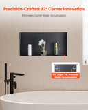 VEVOR Shower Niche 33.0 x 63.5 x 10.2 cm Frameless Recessed Shelf Stainless Steel V952-BXGLYBKHS1C1WTOYK001V0