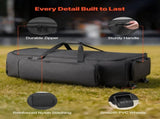 Drum Hardware Bag with Wheels, 1680D, Drum Set Equipment Carry Bag, Carrying Case with Sturdy V952-GSNBNJB1JTGY2QNX6001V0