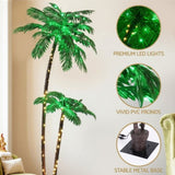 Jingle Jollys Christmas Tree 2.1m LED Lighted Xmas Palm Trees Party Decorations XM-TR-FAIRY-PALM01