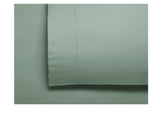 Bianca Fletcher Flannelette Cotton Sheet Set Sage Super King V442-BCA-SHEETS-FLETCHER-SAGE-SK