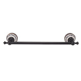 40.5cm Bathroom Towel Bar Copper Bath Towel Rack Single Towel Bar Wall Mounted Towel Holder European V1294-YM0706-3112230063511