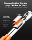 VEVOR Click Torque Wrench Set 1/4 Inch Drive 20-200lbf-in /2.3-22.6N.m Orange V952-DJSNLBS20200ODQERV0