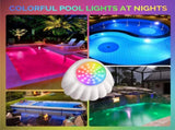 10W RGB Underwater Submersible LED Lights with IP68 Waterproof,16 Million Colors, Music Sync, 12V V1192-AZ-W-17157