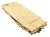 13.1x19.7ft Sun Shade Sail Canopy Beige Thickened and Denser Polyethylene Rectangle Canopy Sand for V1294-YM0901-3116230008711