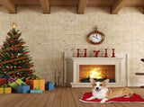 Christmas Theme Pet Cat Dog Bed Mat Pad Soft Warm Thick Kennel Cage Sofa Mat for Small Medium Large V1294-YM0716-10013892