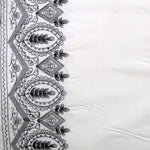 Ardor Charlotte White Quilt Cover Set QUEEN V442-INT-QUILTCS-CHARLOTTE-WHITE-QS