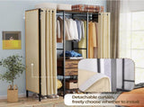 XXL Heavy Duty Wardrobe Closet w/ Shelf, Drawer & Rack V178-66999