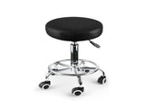 2x Levede Swivel Salon Barstool Hairdressing Black T4498-BKX2