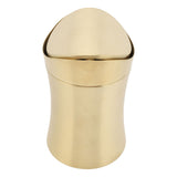 Countertop Trash Can 304 Stainless Steel Desktop Waste Garbage Bin Tiny Waste Basket with Lid for V1294-YM0901-3117240265411
