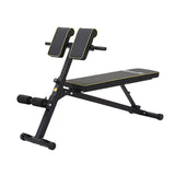 Everfit Roman Chair Adjustable Weight Bench Strength Training Preacher Curls FIT-M-ROMAN-BENCH-BK