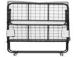 Rollaway Bed, 96.5 cm x 190 cm Folding Bed with 10 cm Mattress, Twin Size Foldable Bed with Sturdy V952-ZDC38YC4INCHYORRBV0
