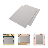 2pcs Rubber Carving Block for Printmaking, Blank Rectangle Soft Block V1192-AZ-W-32914