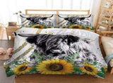 Luxury Feel Satin Duvet Cover Set - Smooth & Breathable-Queen V745-AQ043752Q3