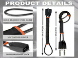Car steering wheel lock for seat belts, Robust universal steering wheel lock, visibility car lock, V1189-LC-QP-00829