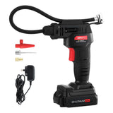 Giantz Cordless Tyre Inflator Portable Air Compressor Pump 20V 120PSI Digital LED AC-20V-BK