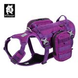 Whinhyepet Military Harness - Purple, M ZAP-YH1805-7