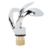Waterfall Bathroom Faucet Single Handle Hot Cold Bathroom Sink Faucet Vanity Faucet Snake Head Shape V1294-YM0901-3112240011613